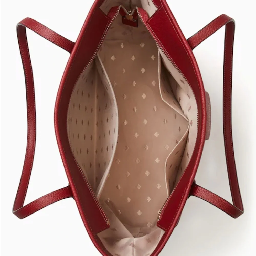 Kate Spade Lori Tote in Red Currant - Picture 4 of 4